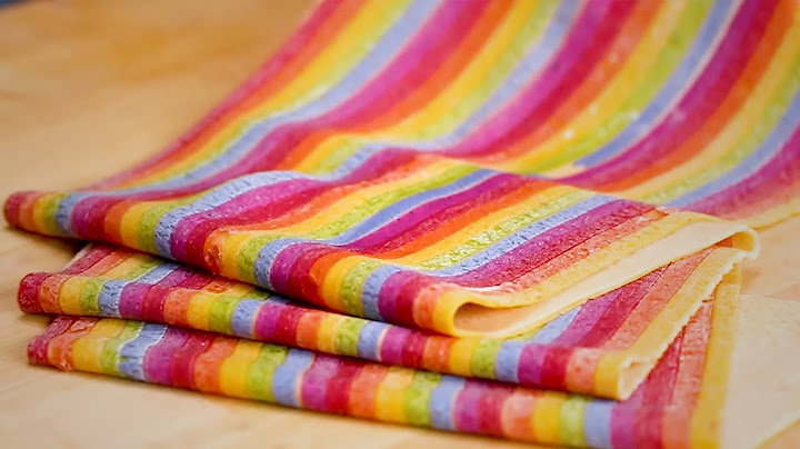 Πώς να φτιάξετε ζυμαρικά Rainbow από το Salty Seattle